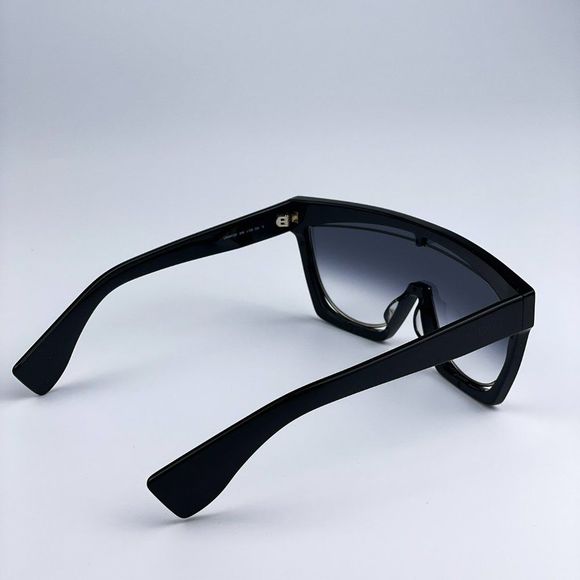 Loewe LW40012F FILIPA MASK  05B Sunglasses Black Gradient Smoke Shield Women